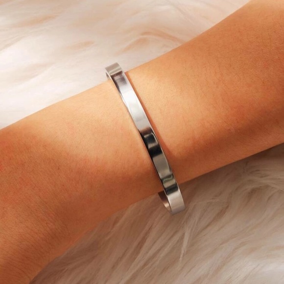 Keep Going Cuff bracelet unisex new - Picture 5 of 5